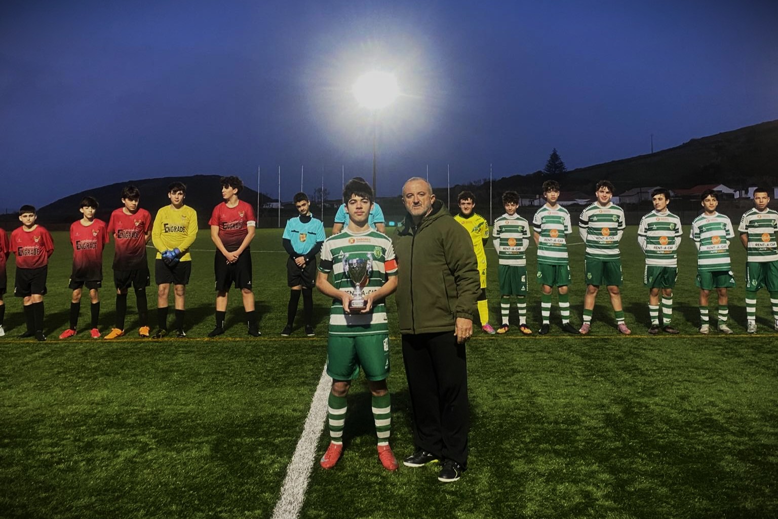 SC GUADALUPE VENCE TAÇA ILHA GRACIOSA SUB-14